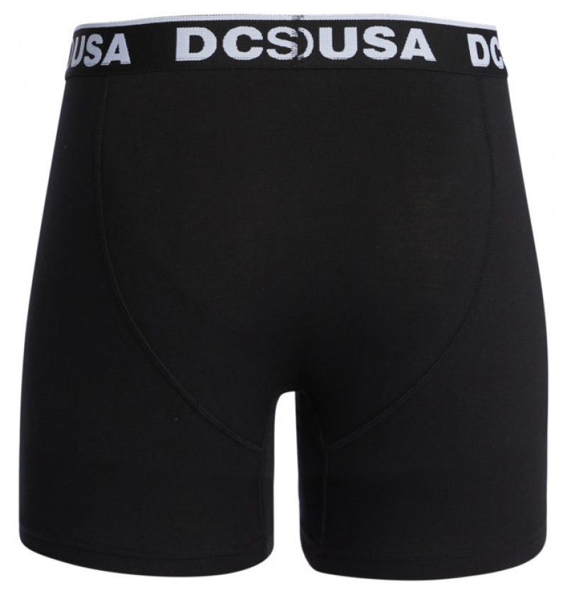 Hombre Braga DC Shoes DC Softies Boxerské Negras | HTG-768154