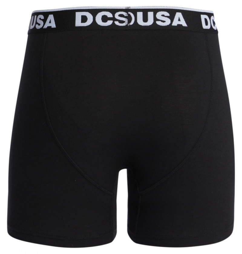 Hombre Braga DC Shoes DC Softies Boxerské Negras | HTG-768154