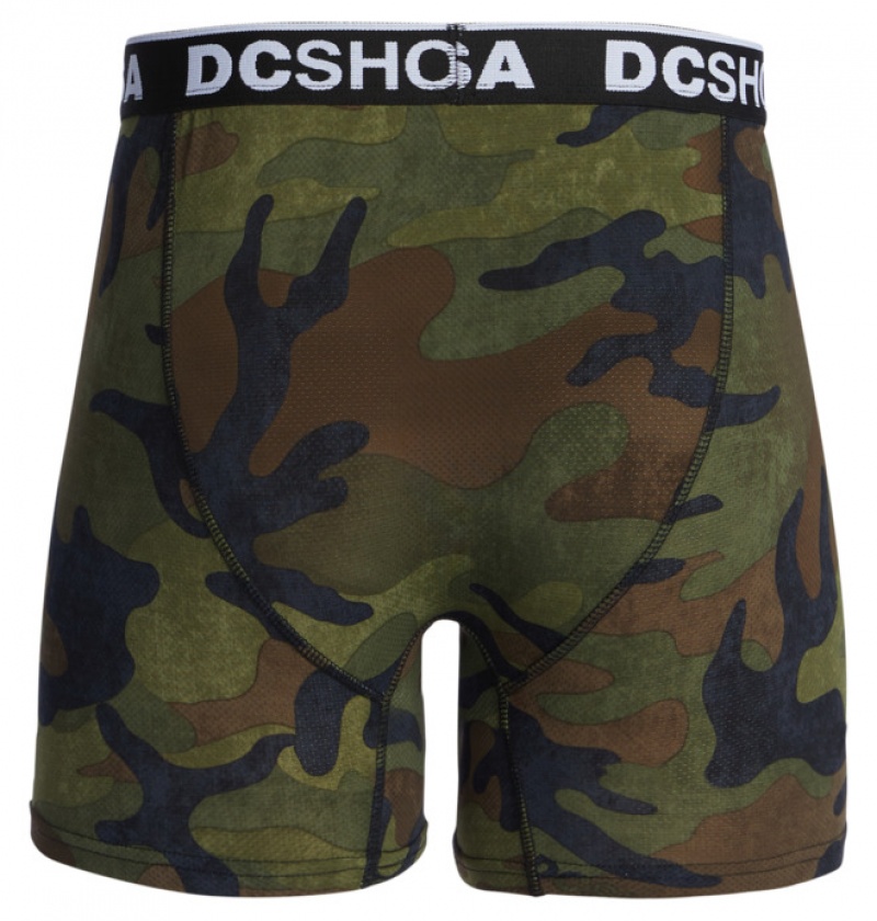 Hombre Braga DC Shoes The Performer 2-Pack Boxers Camuflaje Negras | LYG-927605