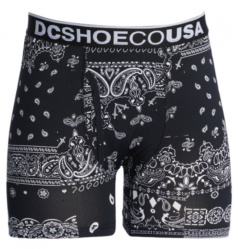 Hombre Braga DC Shoes The Performer 2-Pack Boxers Negras | CIV-432169