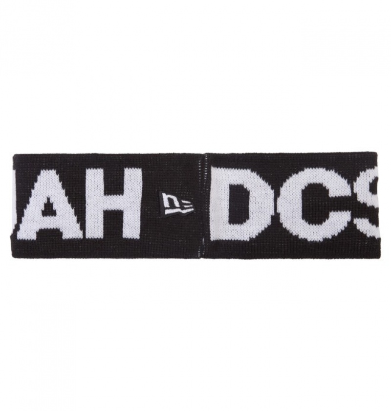 Hombre Bufanda DC Shoes Jahmir Brown New Era Headband Negras | PRD-597032