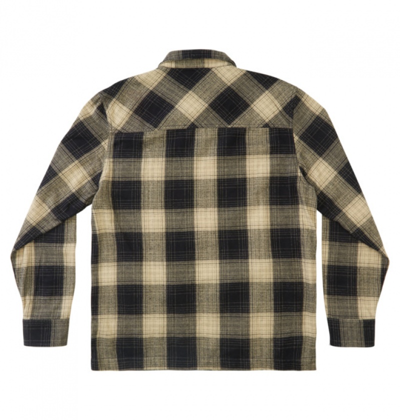 Hombre Camisas DC Shoes The Trapper Flannel Azul Marino | ZMR-318062