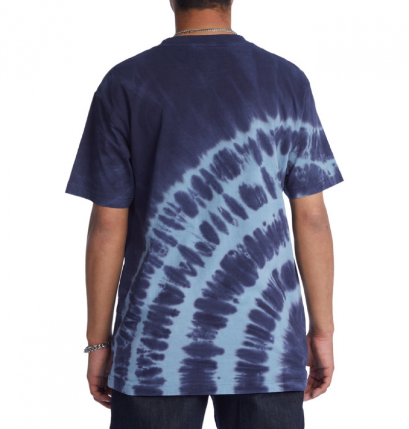 Hombre Camiseta DC Shoes BLABAC x Kalis Love Park Kalis Heritage Azul Marino | ZVF-932406