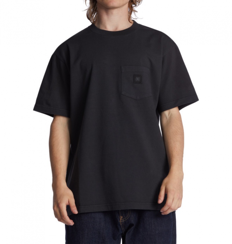 Hombre Camiseta DC Shoes DC 1994 Pocket Negras | SUZ-803619