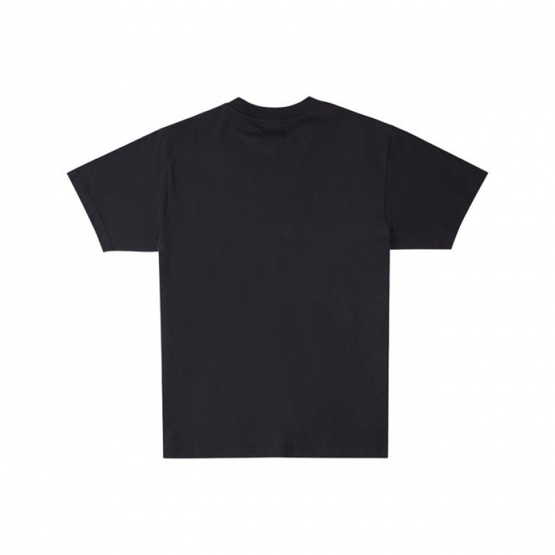 Hombre Camiseta DC Shoes DC Star Negras | JWF-684219