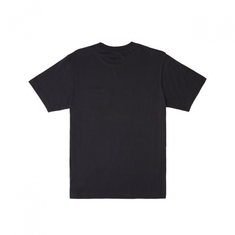 Hombre Camiseta DC Shoes DC Star Negras | TRA-691427