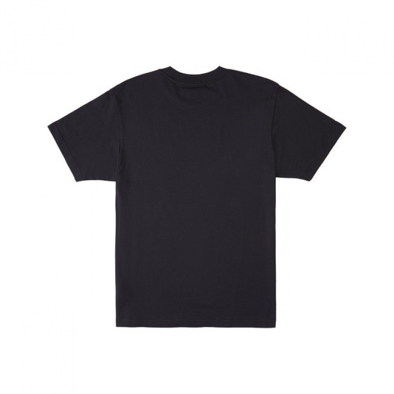 Hombre Camiseta DC Shoes DC Star Pilot Negras | GAR-032418