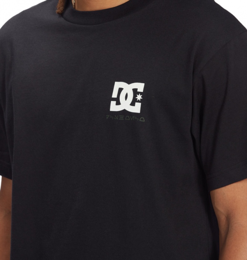 Hombre Camiseta DC Shoes Star Wars | Boba Fett Class Negras | VXS-453029