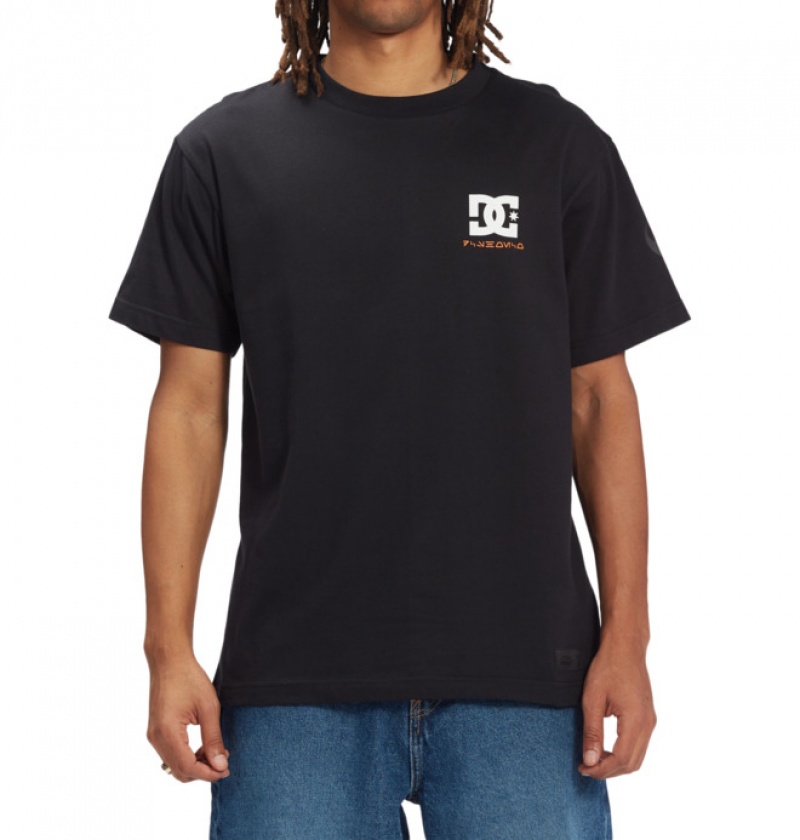 Hombre Camiseta DC Shoes Star Wars | Luke Class Negras | NWK-954638