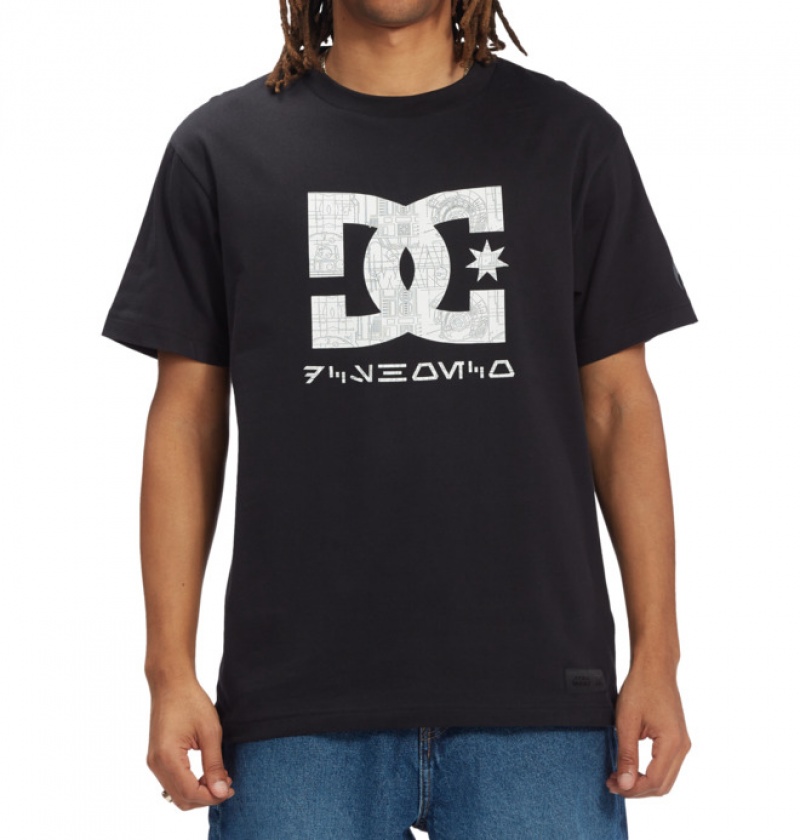 Hombre Camiseta DC Shoes Star Wars | Star Lightside Negras | STD-038564