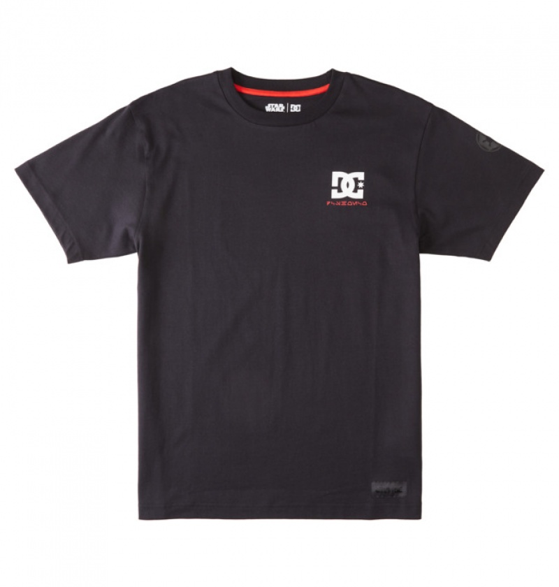 Hombre Camiseta DC Shoes Star Wars | Vader Class Negras | KLM-610593