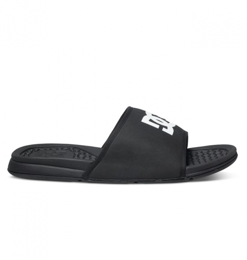 Hombre Chanclas DC Shoes Bolsa Negras | KEO-641780