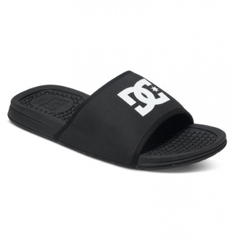 Hombre Chanclas DC Shoes Bolsa Negras | KEO-641780