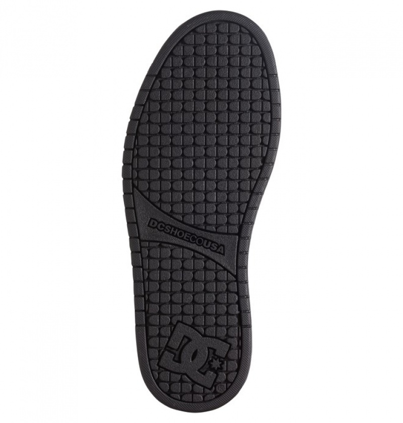 Hombre Court Graffik DC Shoes Negras | XLJ-270863