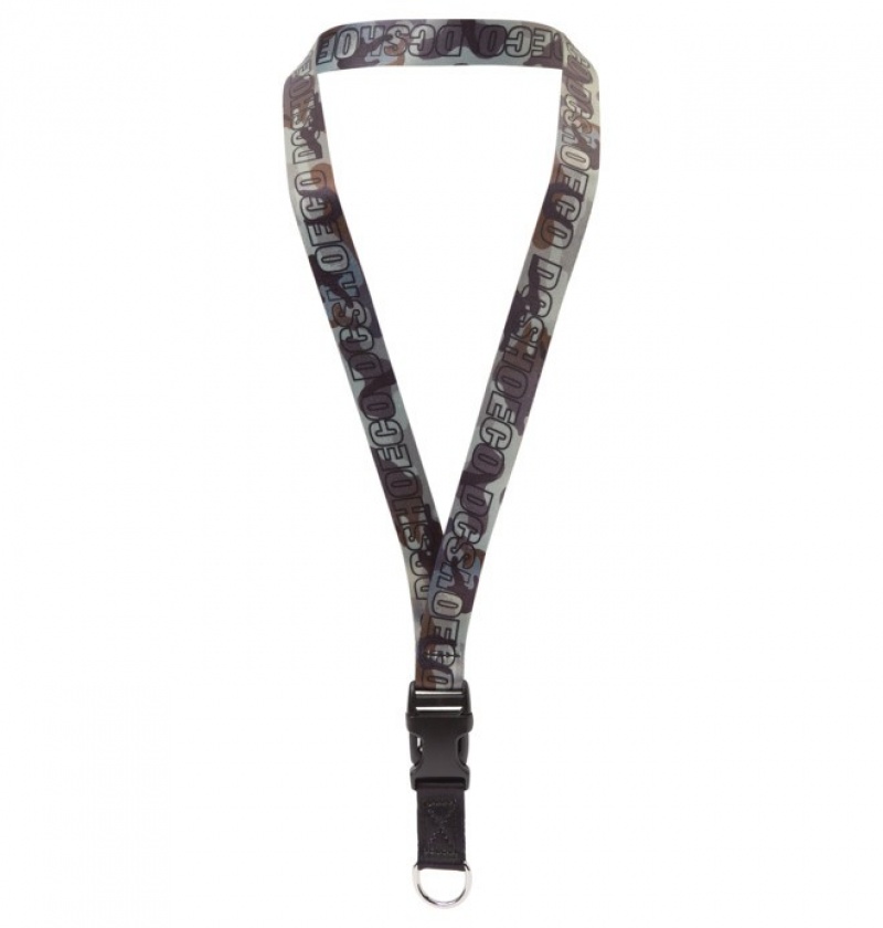 Hombre Lanyards DC Shoes Camuflaje | BJN-823541