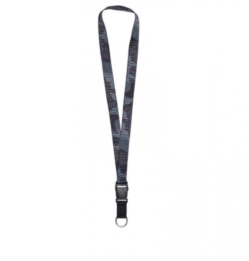 Hombre Lanyards DC Shoes Negras | TVH-165429