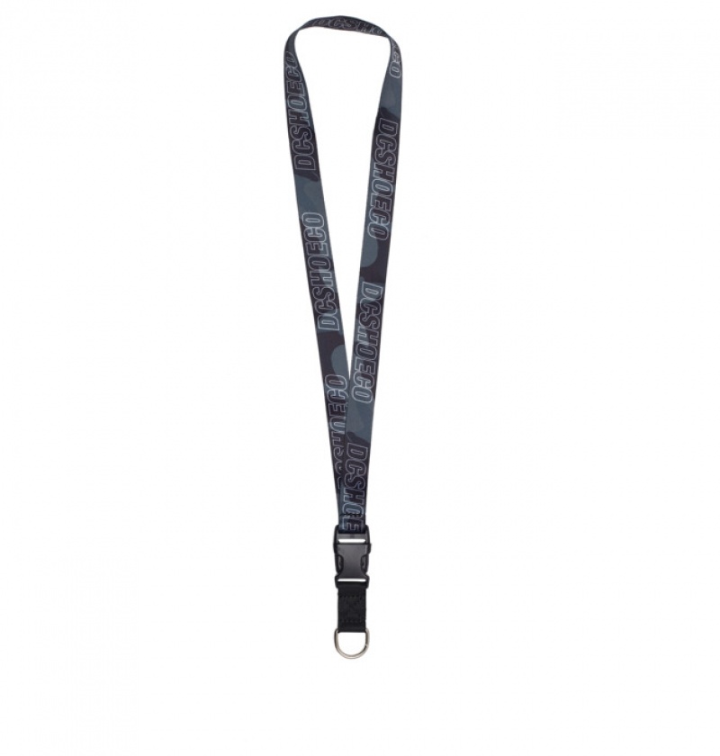 Hombre Lanyards DC Shoes Negras | TVH-165429