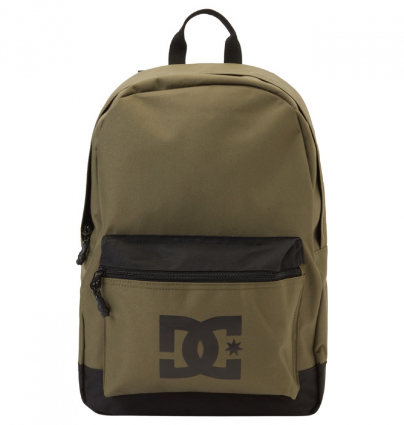 Hombre Mochilas DC Shoes Nickel 3 20 L Medium Verde Oscuro | HAX-728935