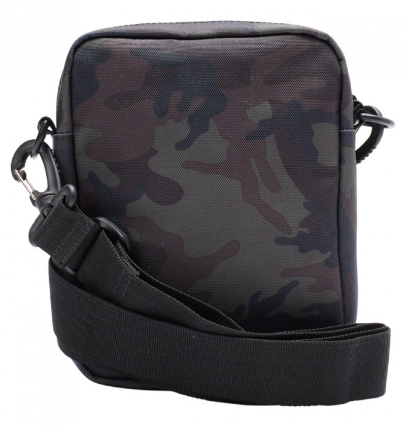 Hombre Mochilas DC Shoes Starcher 5 2.5 L Small Messenger Negras Camuflaje | JXY-316754