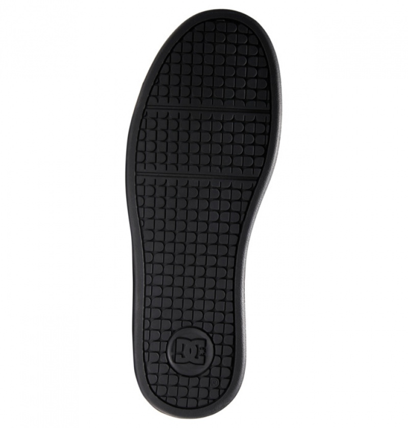 Hombre Net DC Shoes Gris Negras Rojas | NEJ-345271