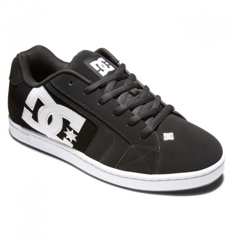 Hombre Net DC Shoes Negras Negras Blancas | EZM-374598