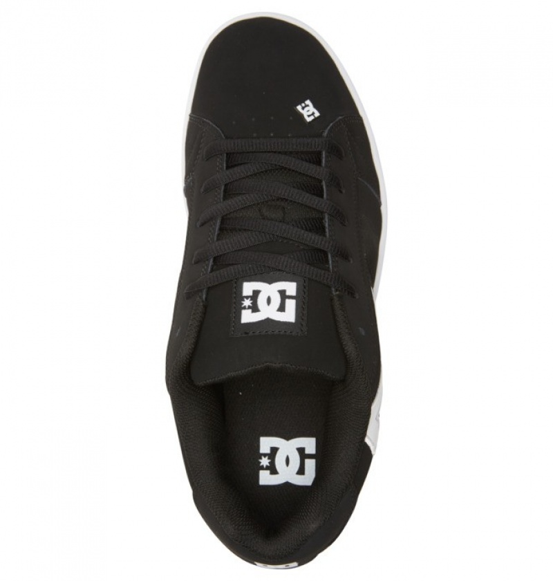 Hombre Net DC Shoes Negras Negras Blancas | EZM-374598