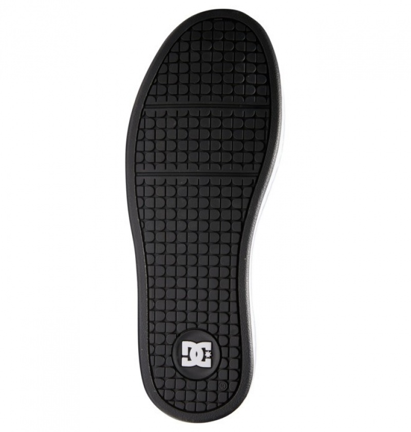 Hombre Net DC Shoes Negras Negras Blancas | EZM-374598