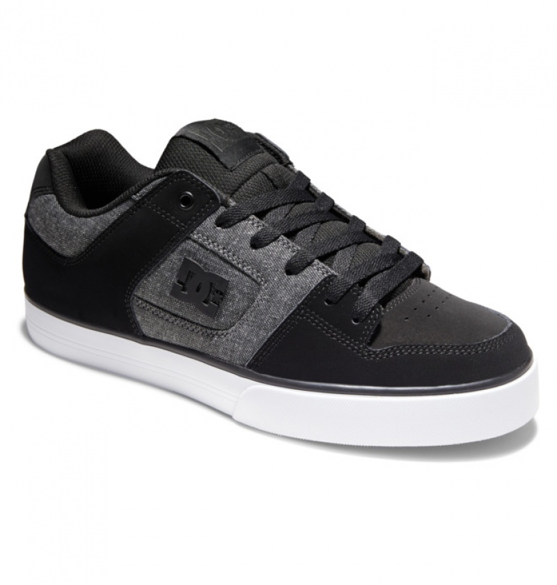 Hombre Pure DC Shoes Negras Gris Negras | ZOJ-085763