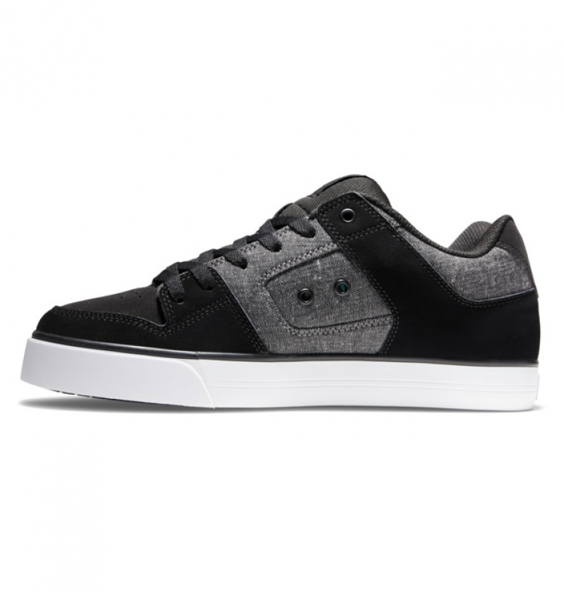 Hombre Pure DC Shoes Negras Gris Negras | ZOJ-085763