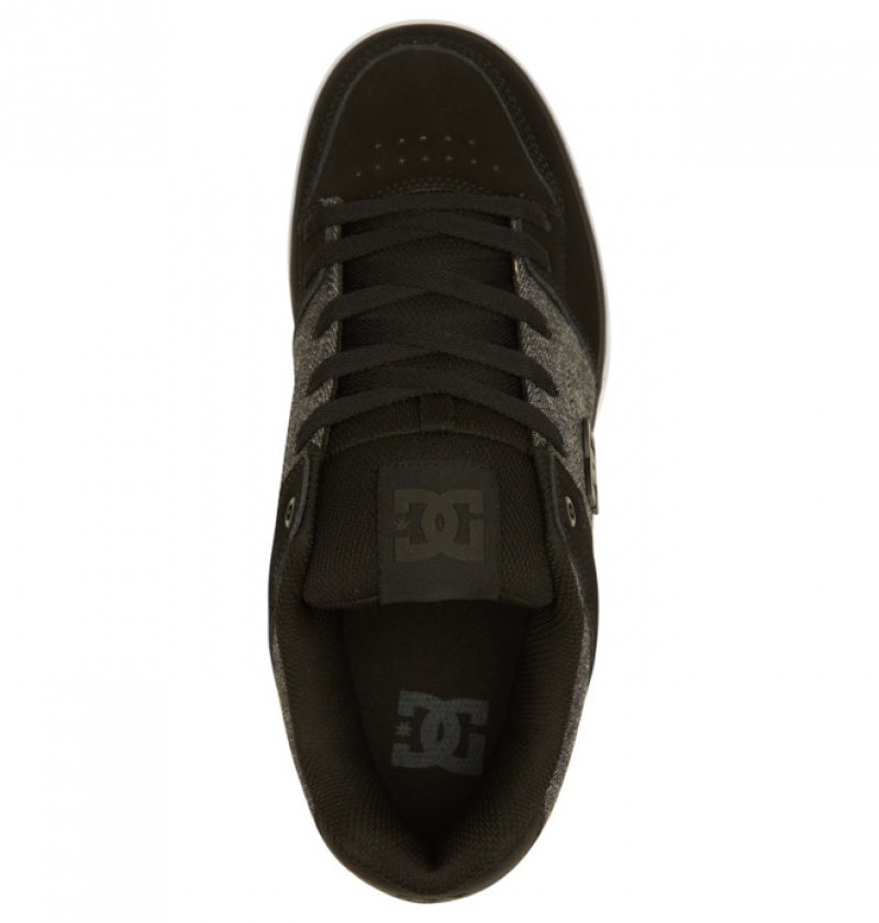 Hombre Pure DC Shoes Negras Gris Negras | ZOJ-085763