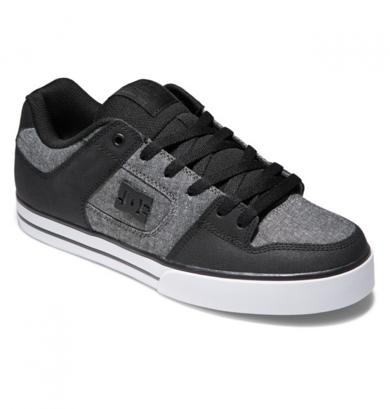 Hombre Pure DC Shoes Negras Negras | YBJ-523967