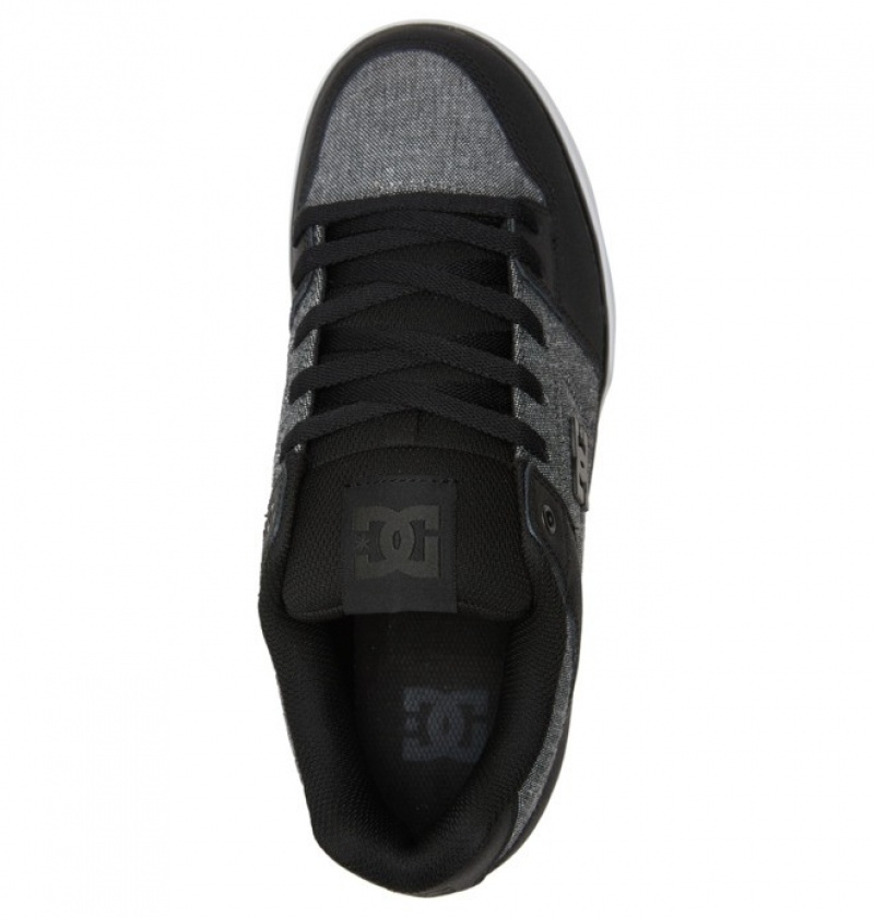 Hombre Pure DC Shoes Negras Negras | YBJ-523967