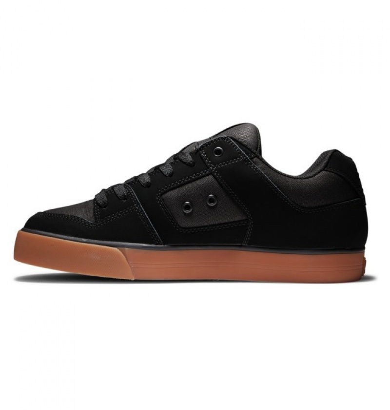 Hombre Pure DC Shoes Negras | YFG-625140