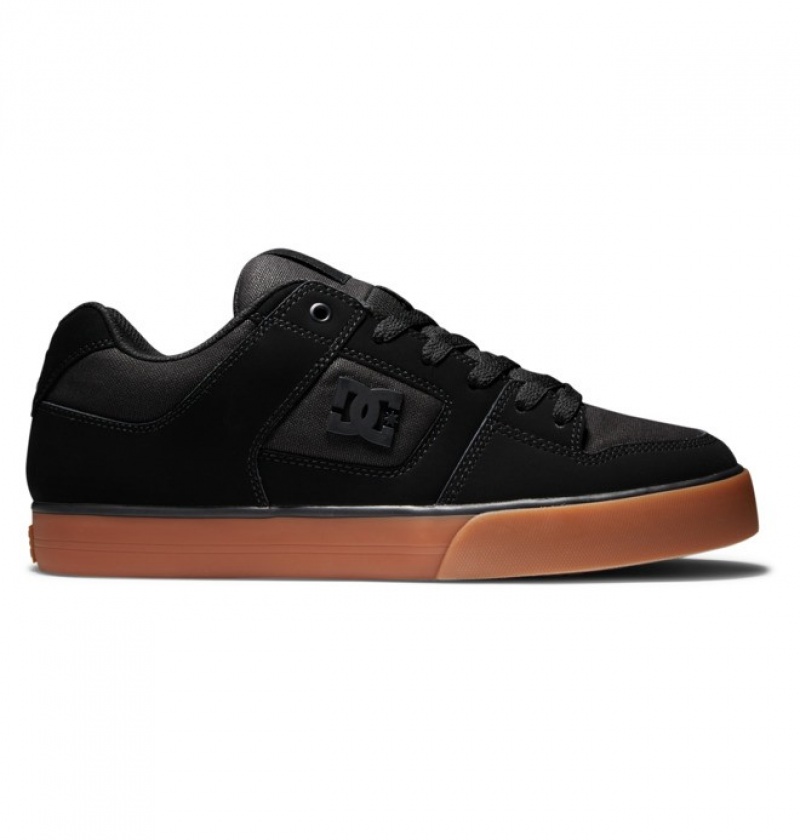 Hombre Pure DC Shoes Negras | YFG-625140