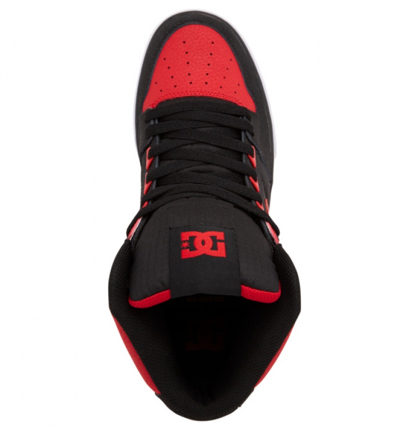 Hombre Pure DC Shoes Rojas Blancas Negras | VAM-219084