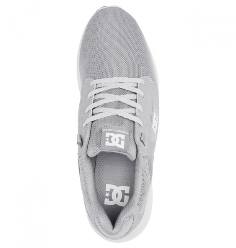 Hombre Skyline DC Shoes Lehké Gris Gris Blancas | PBX-530174