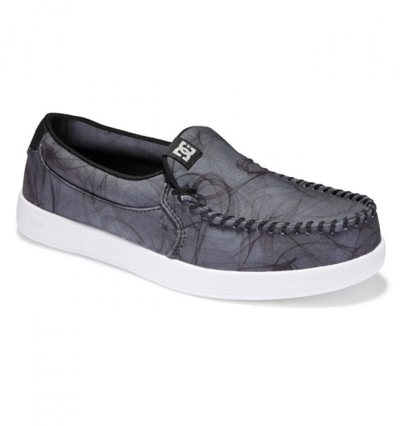 Hombre Slip On DC Shoes Villain Negras | LFI-302479