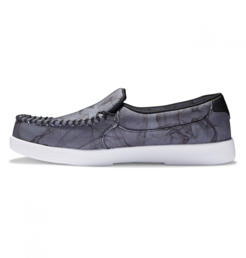 Hombre Slip On DC Shoes Villain Negras | LFI-302479