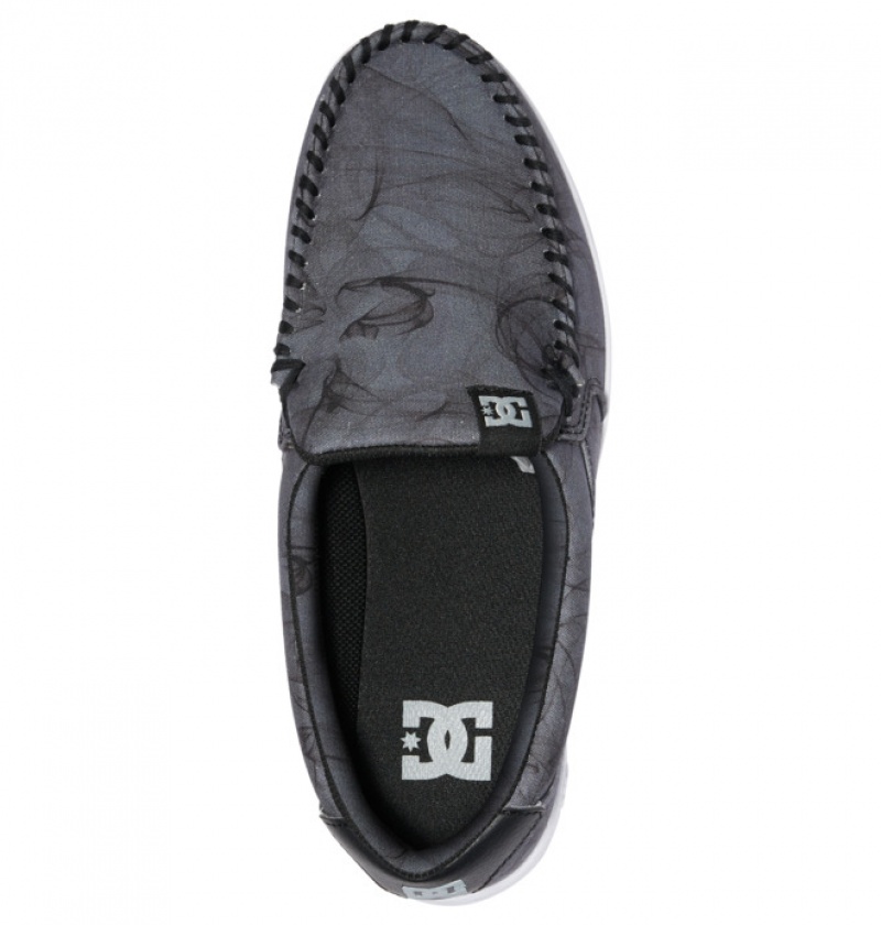 Hombre Slip On DC Shoes Villain Negras | LFI-302479