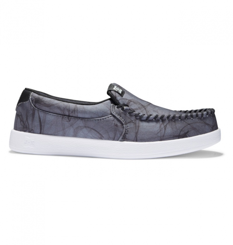 Hombre Slip On DC Shoes Villain Negras | LFI-302479