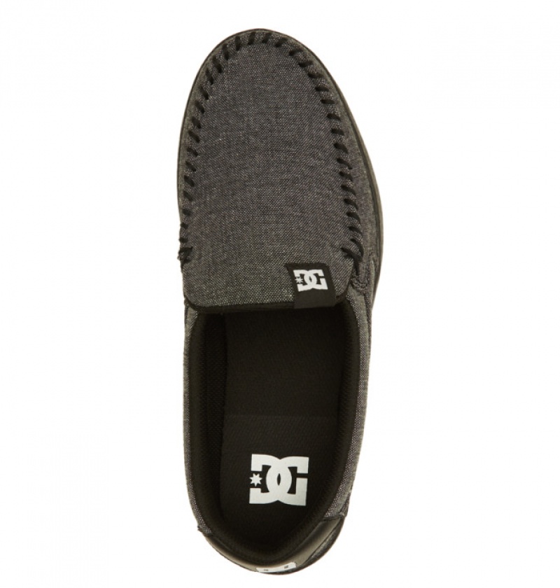 Hombre Slip On DC Shoes Villain Negras | NKD-475689