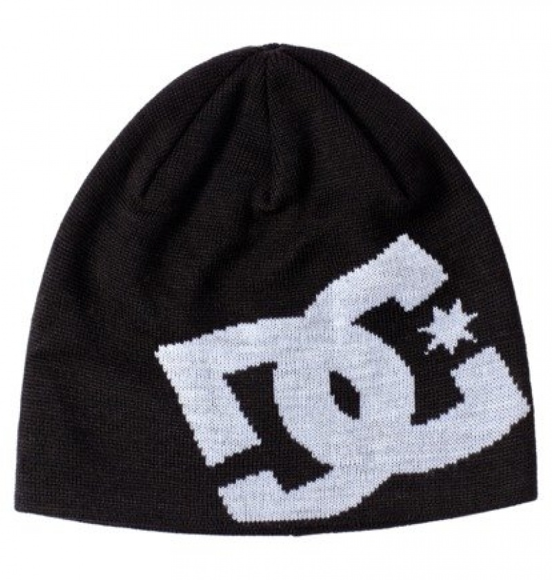 Hombre Sombreros DC Shoes Big Star 2 Beanie Negras | HWP-371905