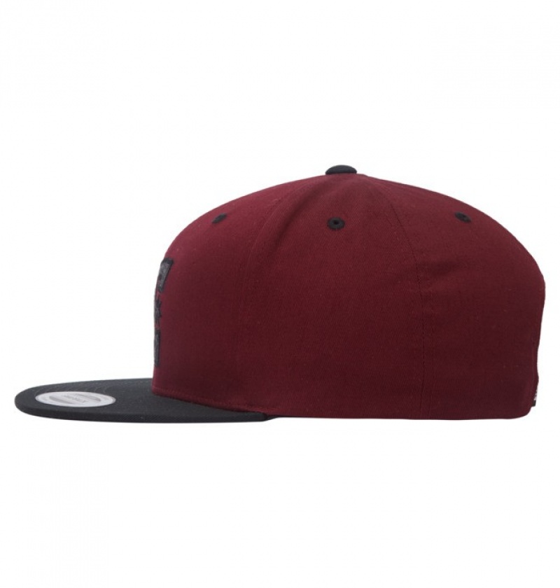 Hombre Sombreros DC Shoes Birdie Snapback MAROONED | IVN-372501