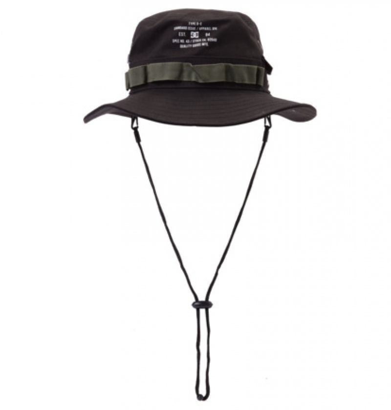 Hombre Sombreros DC Shoes Bushwick New Era Fitted Boonie Negras | ZCX-327049