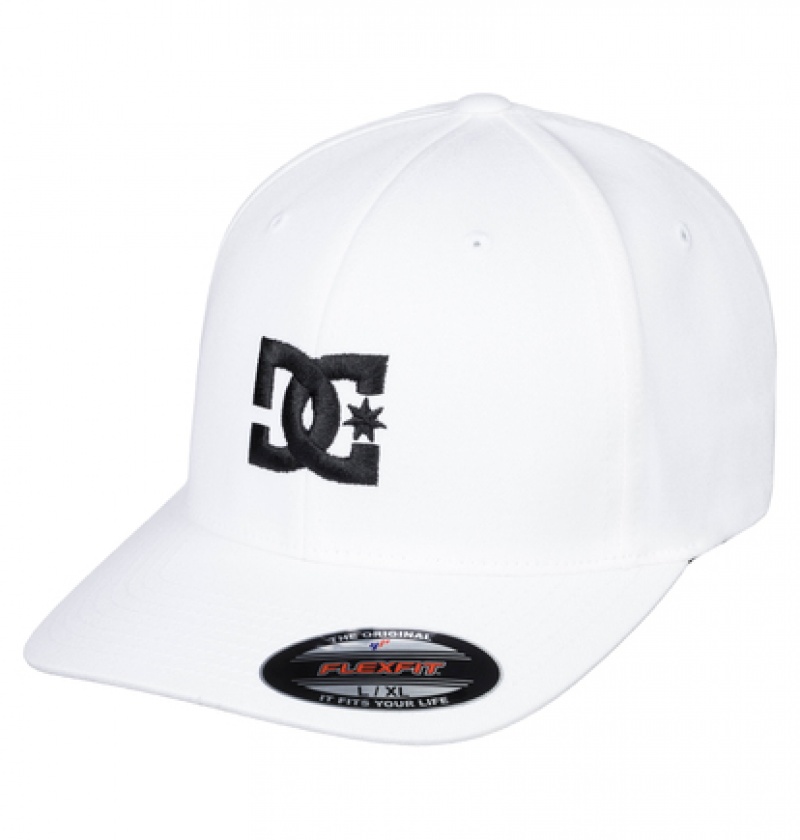 Hombre Sombreros DC Shoes Cap Star Hat Blancas Negras | WTZ-681294