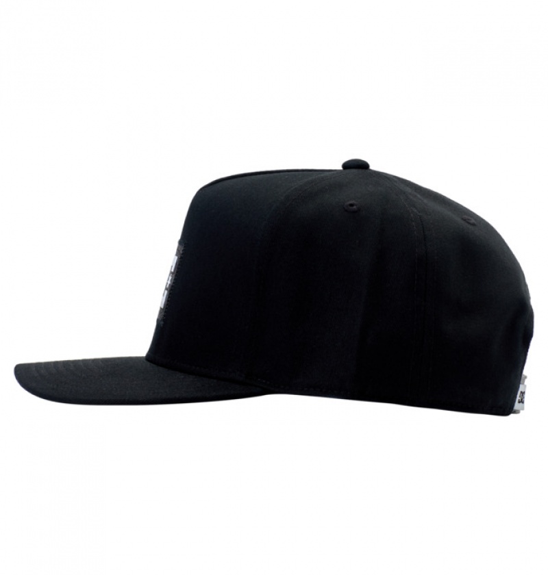 Hombre Sombreros DC Shoes DC Logic Snapback Negras Camuflaje | GWR-809154