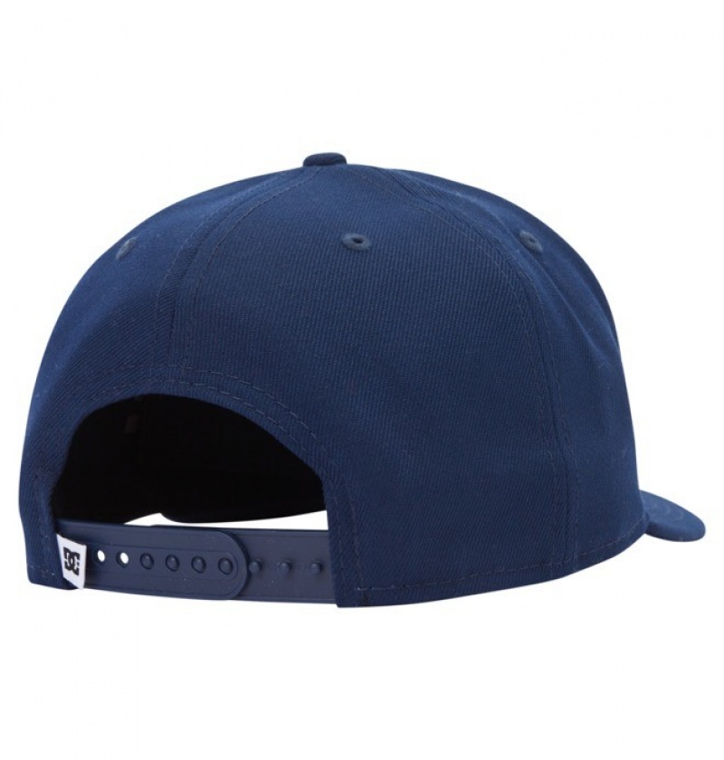 Hombre Sombreros DC Shoes Empire Fielder Snapback Azules | VXQ-185973