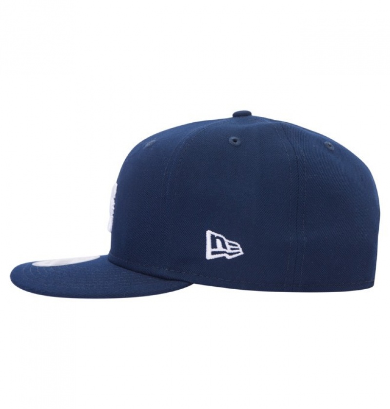 Hombre Sombreros DC Shoes Empire Fielder Snapback Azules | VXQ-185973