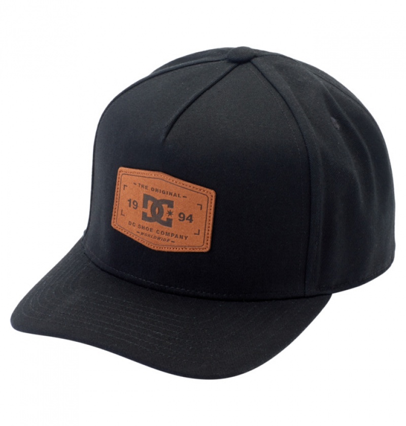 Hombre Sombreros DC Shoes Reynotts 6 Snapback Negras Marrones | TQE-938410