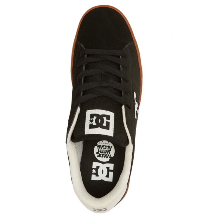 Hombre Striker DC Shoes Negras Blancas | FRL-940213